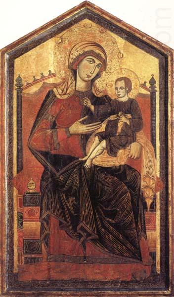 Madonna and Child Enthroned, Guido da Siena